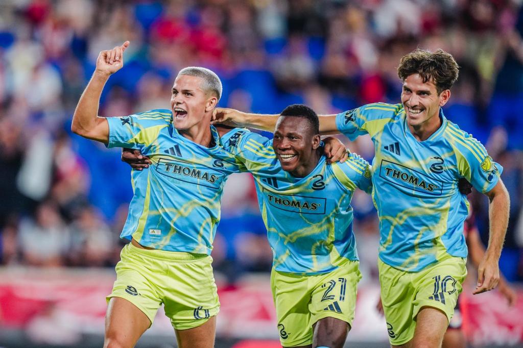 Cavan Sullivan, Neil Pierre Shine as Union Take Down Red Bull 3-1